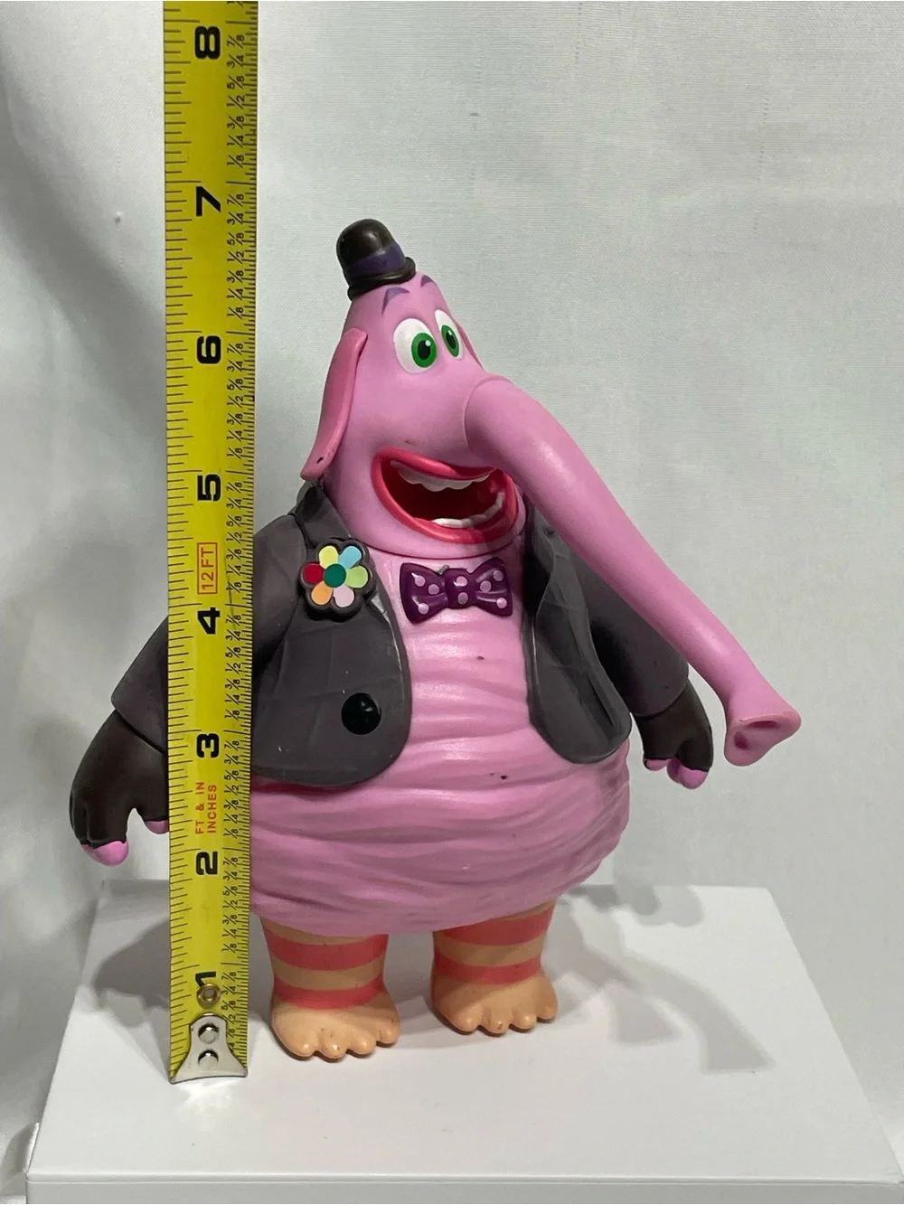 Large 7” Inside Out Bing Bong Action Figure Toy Excellent Condition